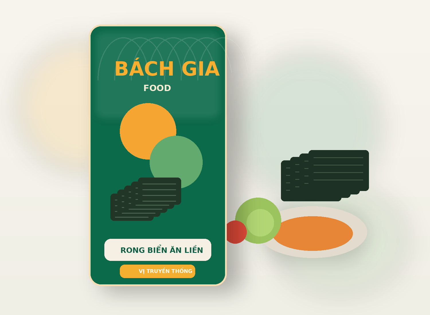 Rong biển ăn liền vị truyền thống