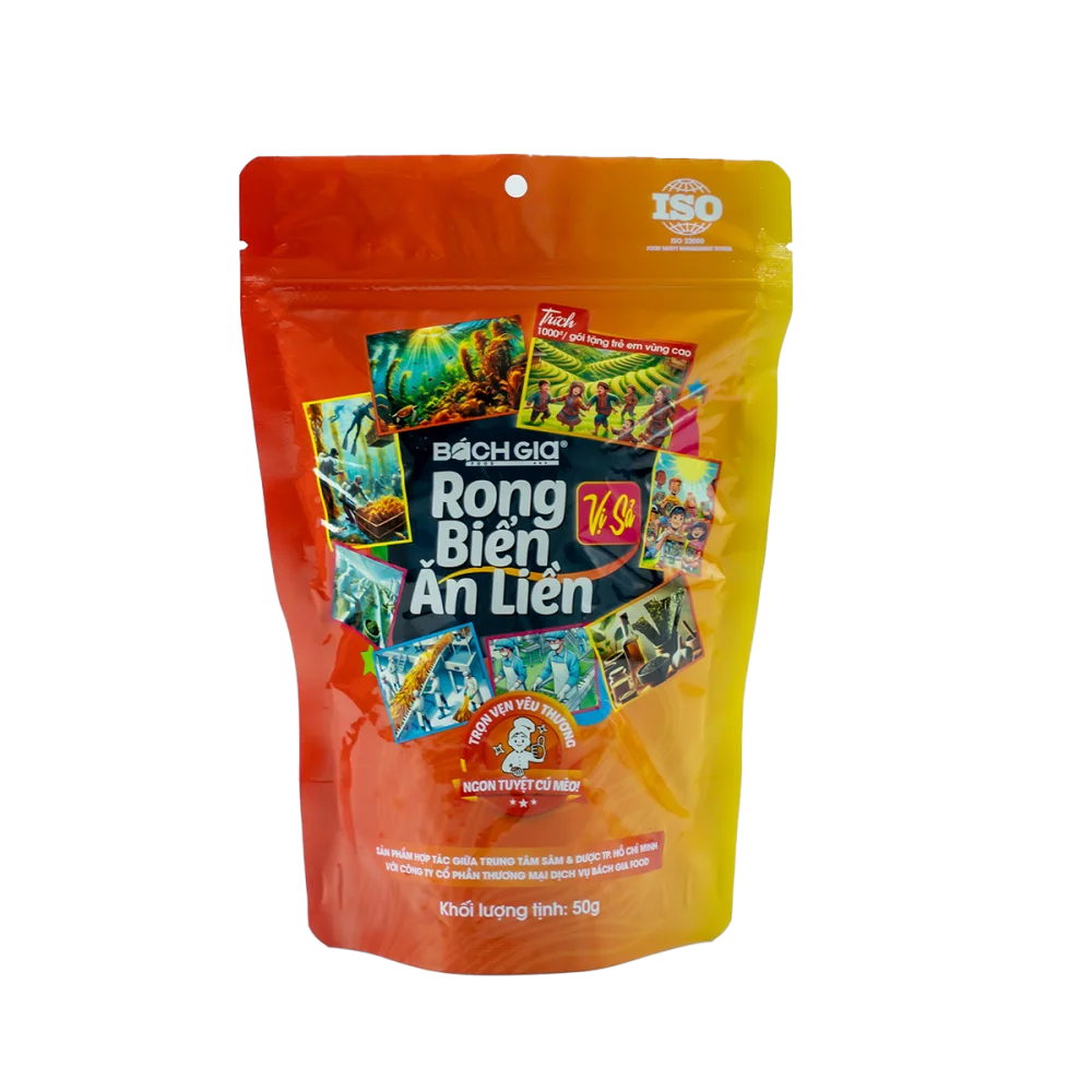 Rong Biển Ăn Liền Vị Sả 50g