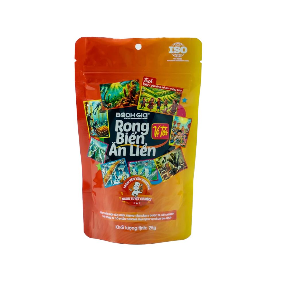 Rong Biển Ăn Liền Vị Tỏi 25g