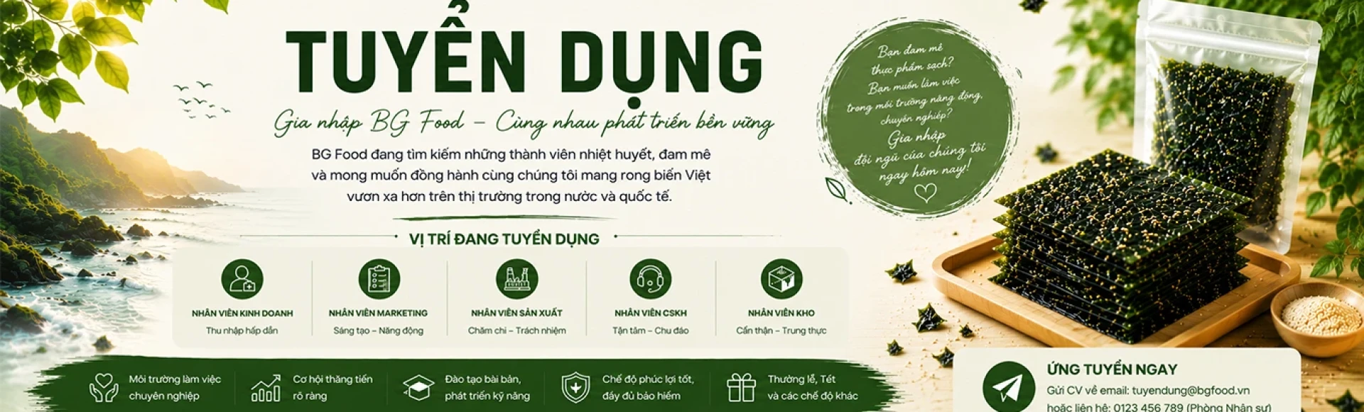 Gia Nhập Đội Ngũ Của Chúng Tôi