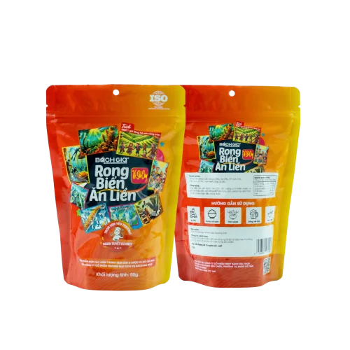 Rong Biển Ăn Liền Vị Sả Cay 50g