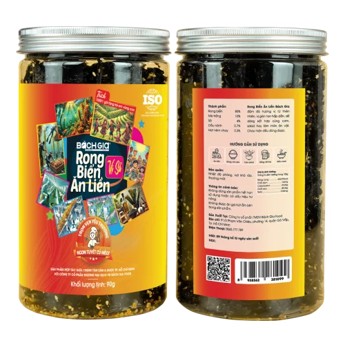 Rong Biển Ăn Liền Vị Sả 90g