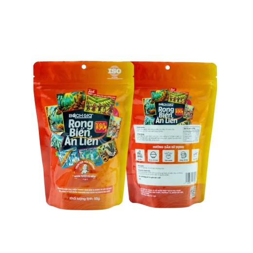 Rong Biển Ăn Liền Vị Sả Cay 50g