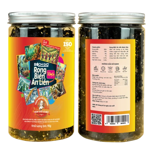 Rong Biển Ăn Liền Vị Gừng Cay 90g