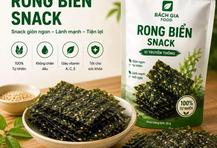 Snack rong biển