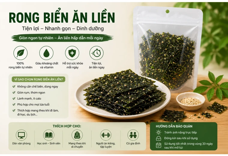 Rong biển ăn liền