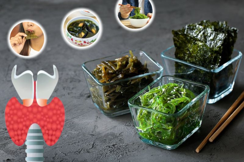 Tuyến giáp có ăn được rong biển sấy khô không? Bí...