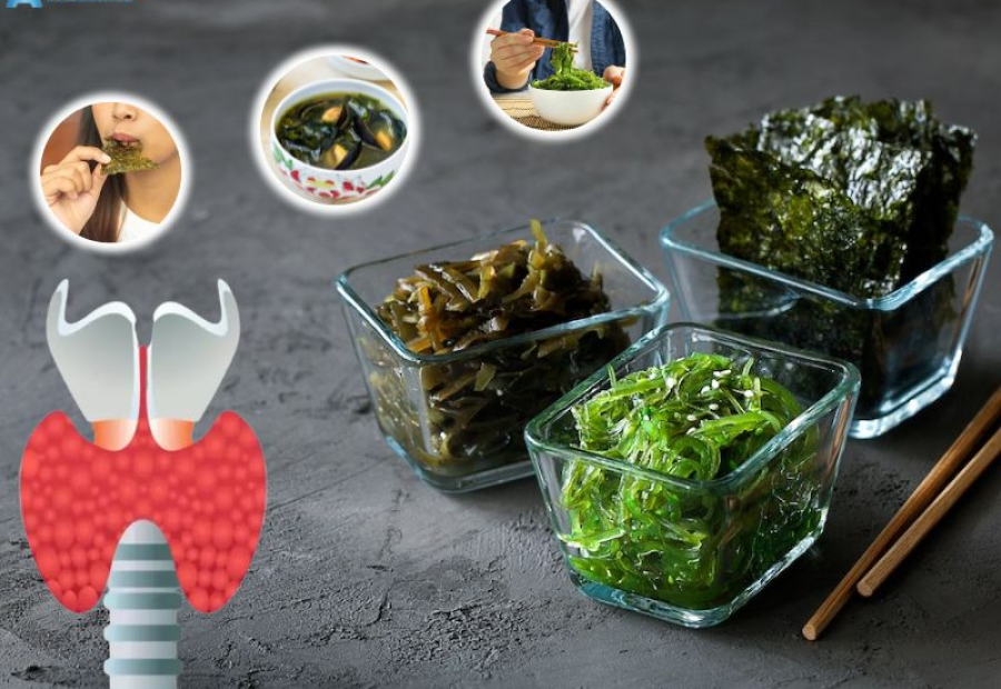 Tuyến giáp có ăn được rong biển sấy khô không? Bí...