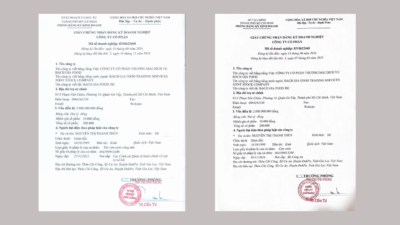 giấy phép kinh doanh